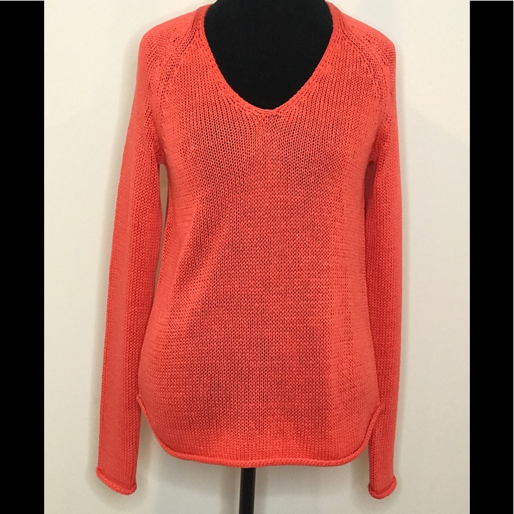 H&M Coral Knit Sweater